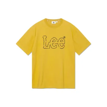 Lee T Shirts Unisex Mustard