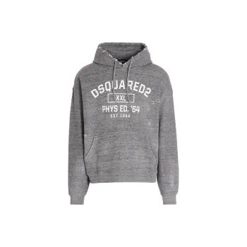 DSQUARED 2 Distressed Drawstring Hoodie