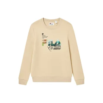 FILA FW22 Sweatshirt Men's Coffee Brown
