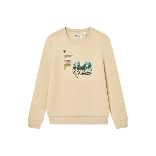 FILA FW22 Sweatshirt Men's Coffee Brown