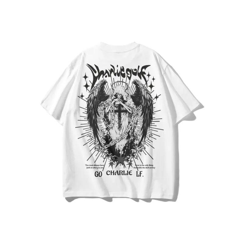 CHARLIE GOLF T Shirt Unisex Black-2