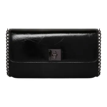 Golden Goose Cow Leather Shoulder Bag Women's Black