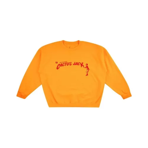Travis Scott X McDonald's Cactus Jack Spelling Crewneck