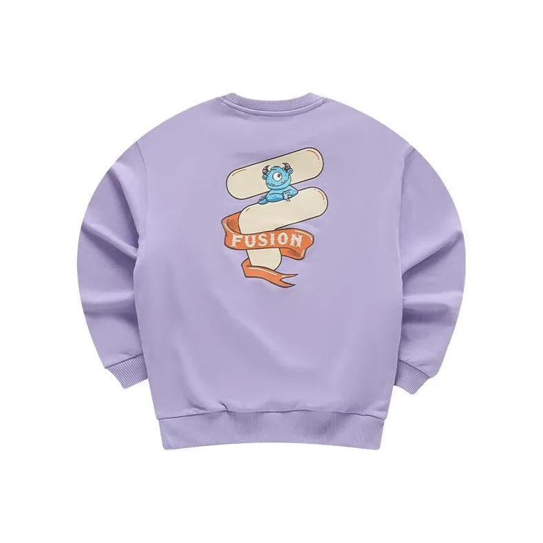 FILA FUSION Sweatshirt Unisex Tulip Purple-0