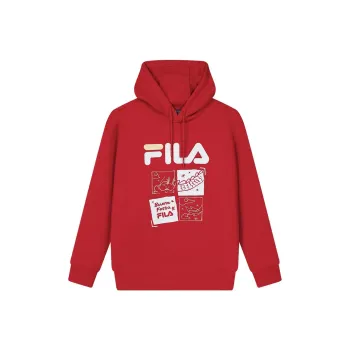 FILA Dragon Series Sweatshirt Unisex Legend Red