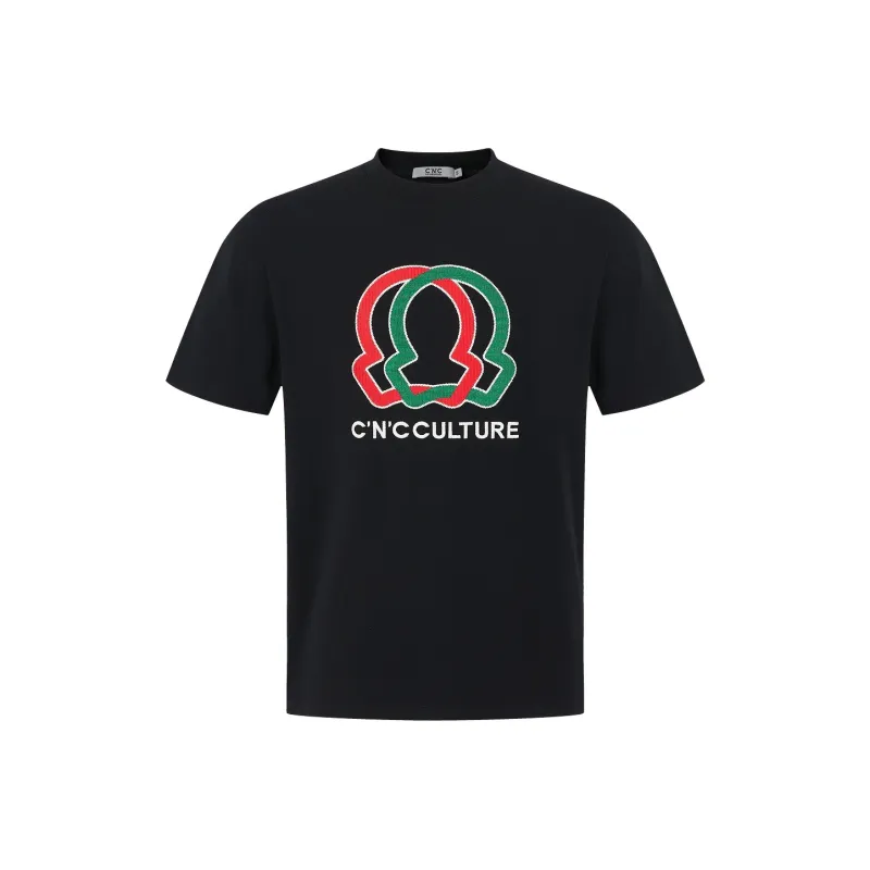 C'N'C Rhythm Party Series Fall And Winter Short Sleeved T Shirts Men's-4