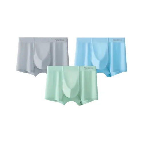 Kids duck-print swim shorts Blu