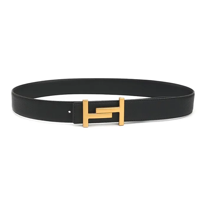 Lanza Cow Split Leather Belts Men's 3.8CM-3