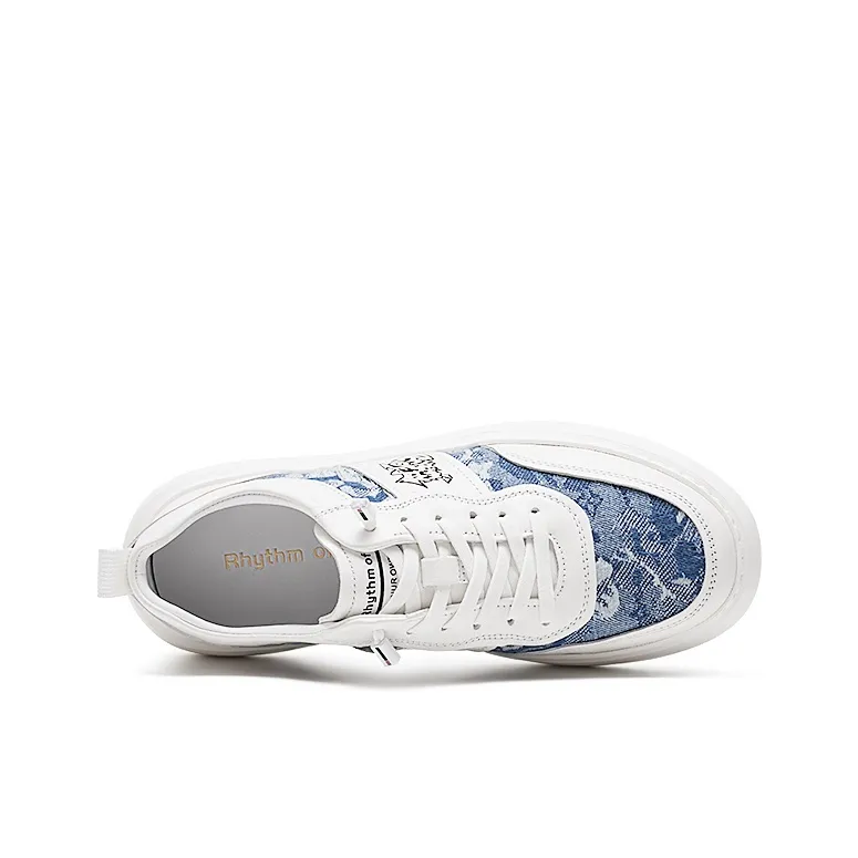 RHYTHM OF JOY Low-Top Skateboard Shoes Men's-2