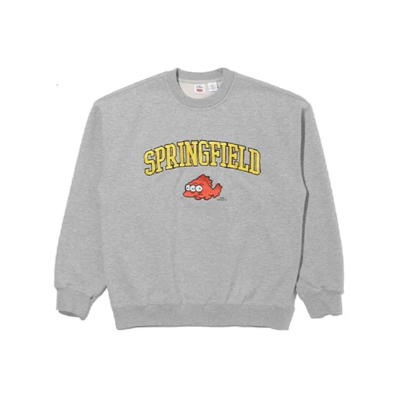 Levi's x THE SIMPSONS Sweatshirt Men's Gray-0