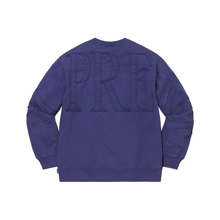 Supreme Tonal Applique Crewneck-8