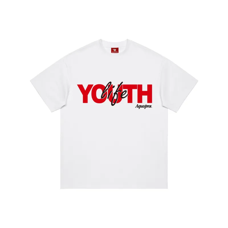 AQUAPROS T Shirts Unisex White-0