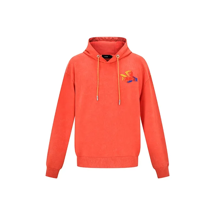 RARE Sweatshirts Men Orange Red-0