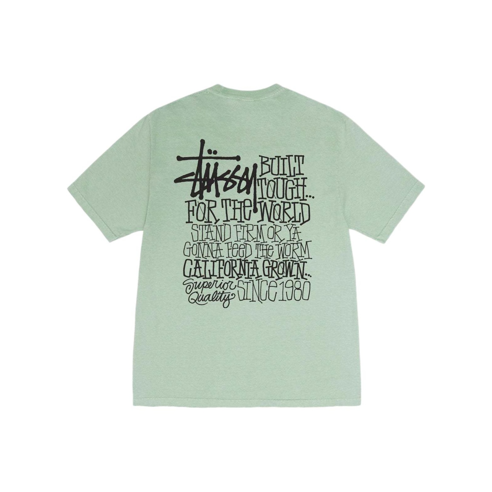 ★【Stussy】California Grown Pigment Dyed T-Shir.t★Natural California Grown Pigment Dyed Tee - Natural – Feature