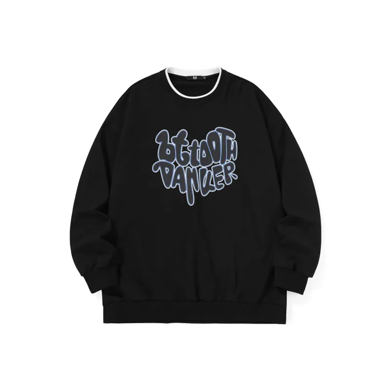 Bt Crew Neck Loose Fit Sweatshirt Unisex-0