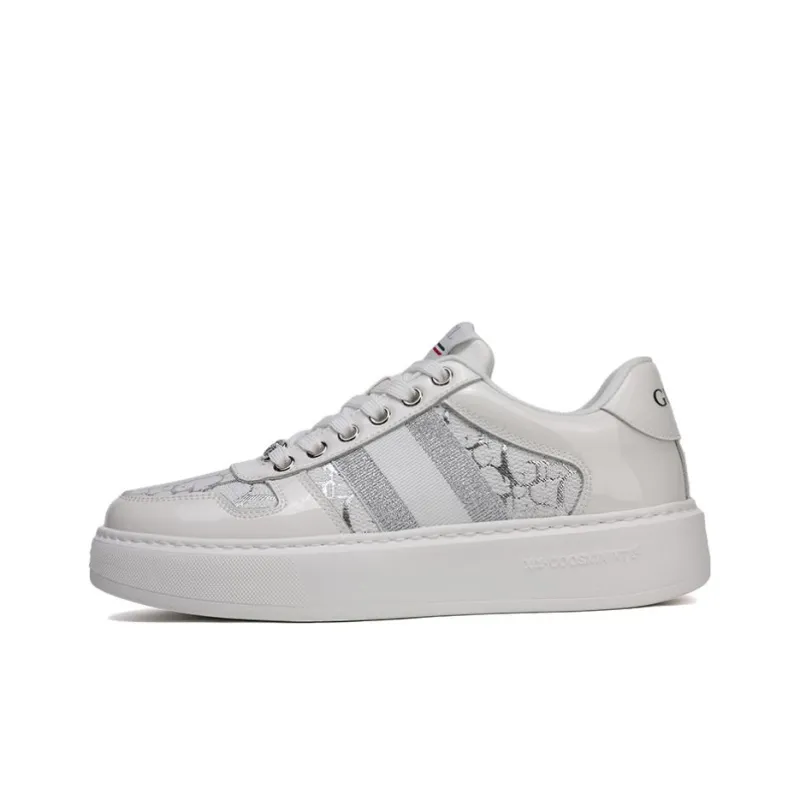 Cool odd Casual Shoes Unisex Low Top White-4