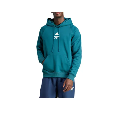 adidas Men's Arsenal Lifestyler Hoodie Teal