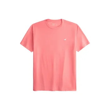 Hollister T Shirts Men Pink