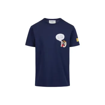 Iceberg T Shirts Men Blue