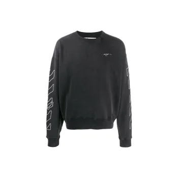 OFF WHITE Abstract Arrows Embroidered Sweatshirt