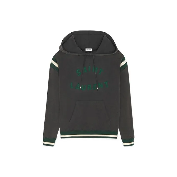SAINT LAURENT Logo Hoodie-0