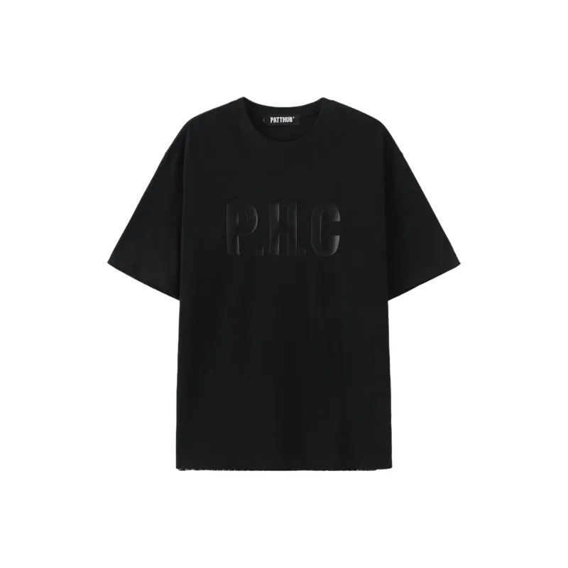 PATTHUB T-Shirts Unisex Black-0