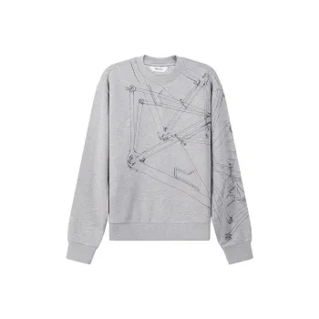 Zzegna Sweatshirts Men Gray