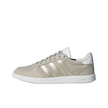 Adidas BREAKNET SLEEK Anti Slip Wear Resistant Low Top Skateboard Shoes Women's Taupe