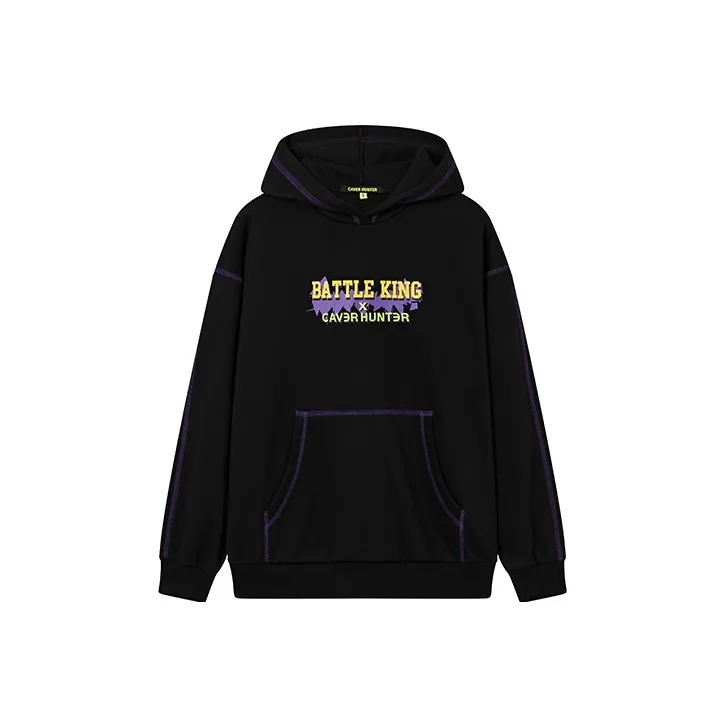 Caver&Hunter X BattleKing Sweatshirts Unisex Black-0
