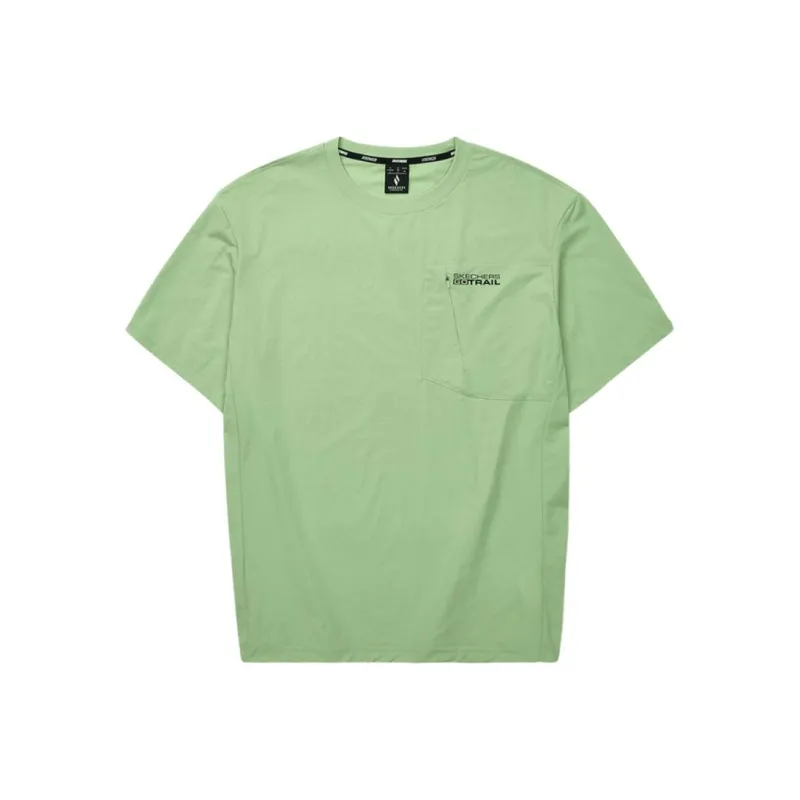 Skechers T Shirt Unisex Lilac Green-0