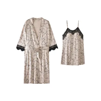 White Ran Loungewear Nightgown Women's