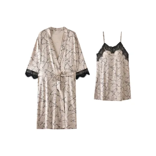 White Ran Loungewear Nightgown Women's