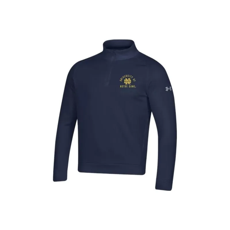 Under Armour Collegiate Sweatshirts Men Navy Blue-0