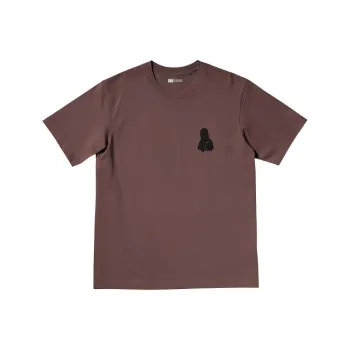 UNIQLO/Uniqlo X Louvre Co brand T Shirt Unisex Brown