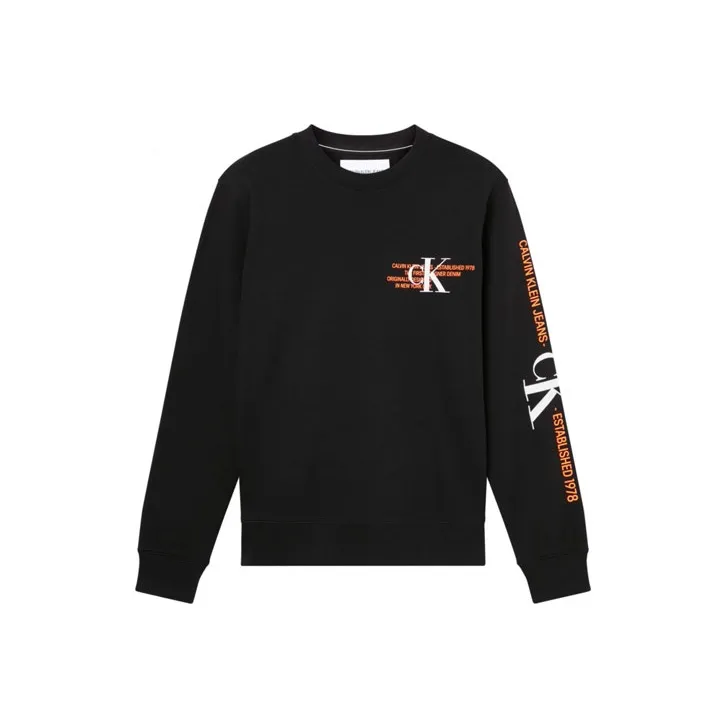 Calvin Klein Sweatshirts Men Black-0
