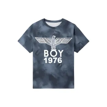 Boy London T Shirts Unisex Gray