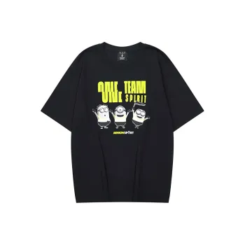 Skechers x XIAOHUANGRENLIANMING T Shirt Unisex Carbon Black