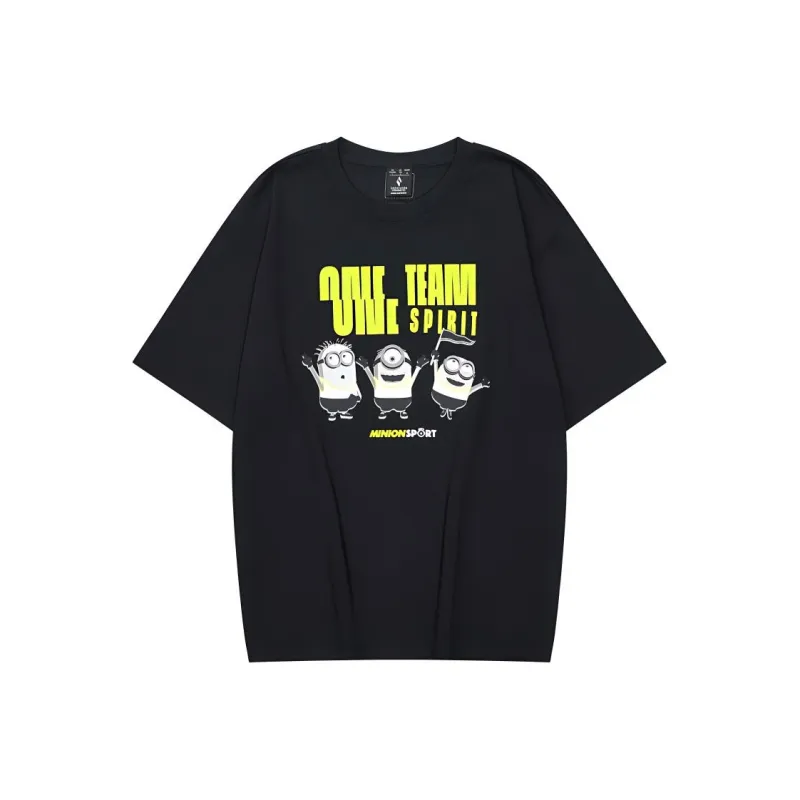 Skechers x XIAOHUANGRENLIANMING T Shirt Unisex Carbon Black-0