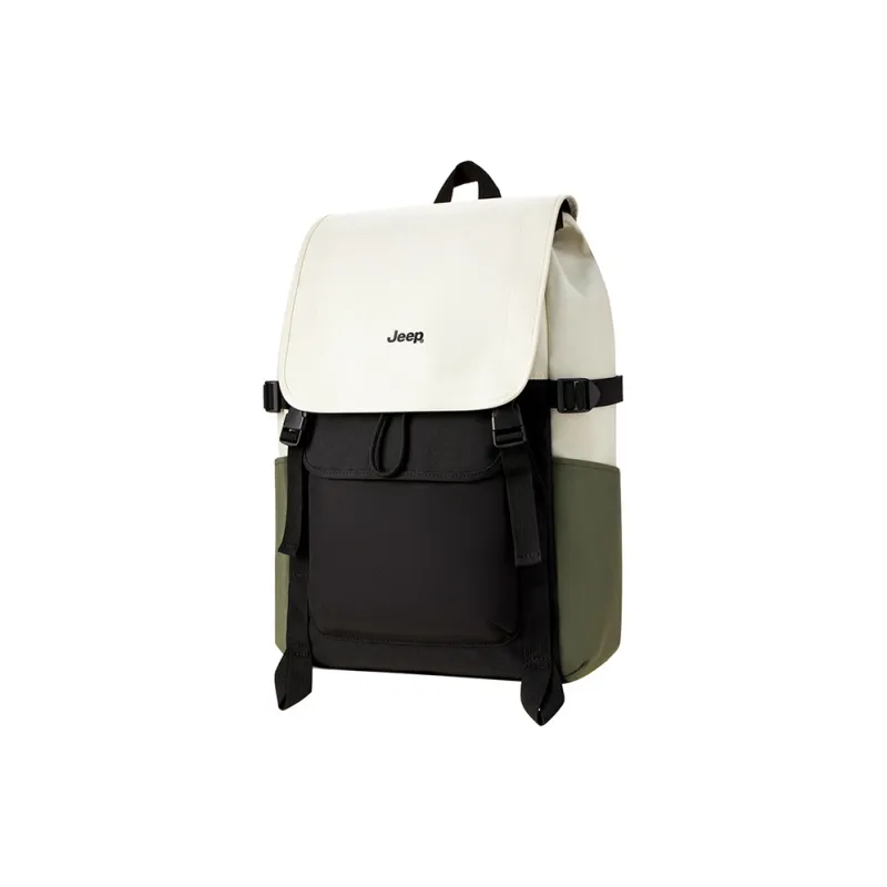 Jeep Fabric Backpack Regular Unisex Multicolor-11