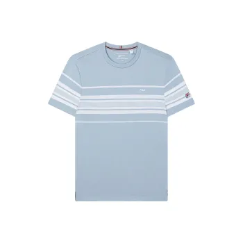 FILA T Shirts Men Bamboo Prosperity Blue