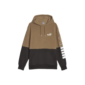 PUMA Hoodie D’hiver POWER Homme Sweatshirt Men's Khaki