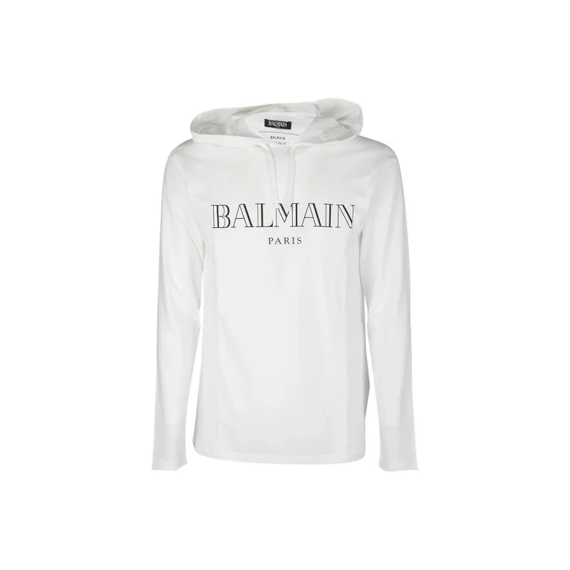 BALMAIN Sweatshirts Men White-0