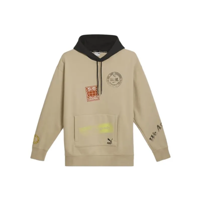 PUMA We Are Legends Wrk.Wr Hoodie Sweatshirt Men's Beige-0