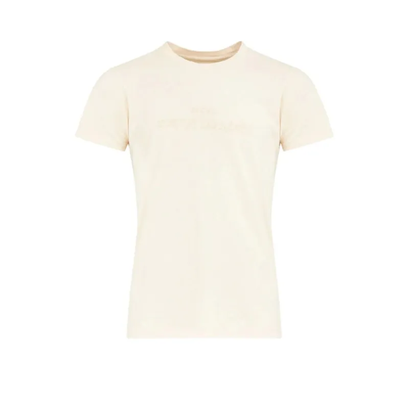 Maison Margiela Logo embroidered Cotton T shirt-0