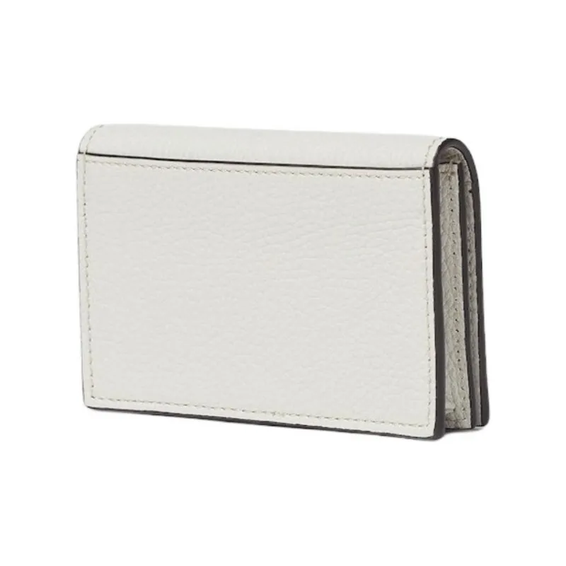 FENDI Baguette Grain Leather Card Holder Men's Multicolor-1