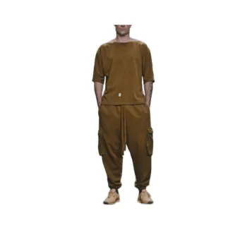 ZARA Samuel Ross Collaboration T Shirts Men Khaki
