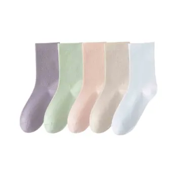MIIOW Knee High Socks Women's 5 Pack