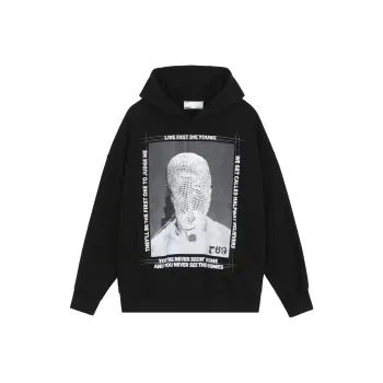 R69 Hooded Loose Fit Sweatshirt Unisex
