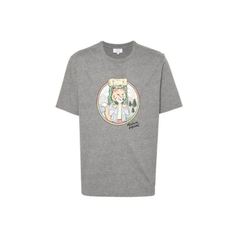 Maison Kitsuné Rambling Fox T shirt-0