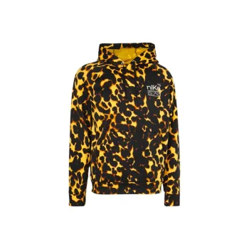 Nike Therma-Fit Hooded Fitness Pullover Sweatshirt Men's Yellow